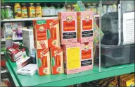  ?? ZHANG RUINAN / CHINA DAILY ?? Heng Kang Pharmacy in Chinatown, New York, displays Nin Jiom Pei Pa Koa cough syrup on its counter on Monday.