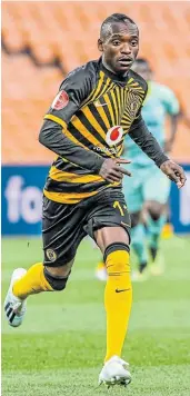  ?? Picture: SYDNEY SESHIBEDI/GALLO IMAGES ?? TACTICAL: Khama Billiat of Kaizer Chiefs is expected to play a key role when his side faces Sundowns on Sunday.