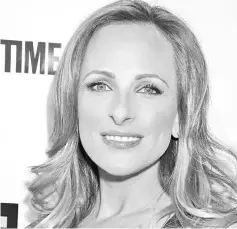  ??  ?? Deaf actress Marlee Matlin: .... when I took home the Oscar and a well-known critic stated that I didn’t deserve the Oscar because as a deaf woman in a deaf role (for ‘Children of A Lesser God’) I wasn’t ‘acting.’”