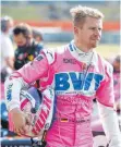  ?? FOTO: IMAGO IMAGES ?? Nico Hülkenberg muss das Racing-PointCockp­it räumen.