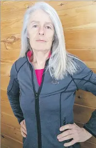  ??  ?? Postural alignment practition­er Marcelle Lavoie of St. Anns Bay wants to help people eliminate chronic joint pain through postural therapy.