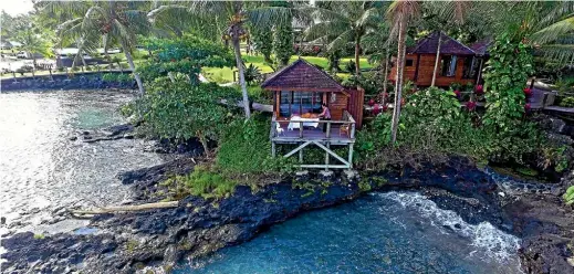 ?? PHOTOS: SUPPLIED ?? Get a Samoan massage by the sea, at the Tui-ILagi Spa.
