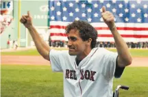  ?? Lionsgate and Roadside Attraction­s ?? In “Stronger,” Jake Gyllenhaal plays Jeff Bauman, who lost both his legs in the Boston Marathon bombing in 2013.