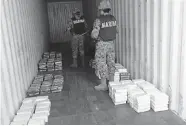  ??  ?? Al Cártel del Pácifico y el Cártel de Jalisco les han asegurado diversas drogas que traficaban.