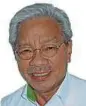  ??  ?? Tan Sri Dr James Jemut Masing
