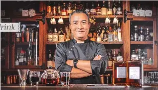  ??  ?? RAISE
THE BAR Yangdup Lama, India's best bartender, owns Sidecar, which focuses on the drinks and does not take refuge in dim lighting or loud music