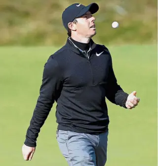  ??  ?? Main mission: Northern Ireland’s Rory McIlroy is attempting to complete the grand slam of Major titles at the US Masters in April.