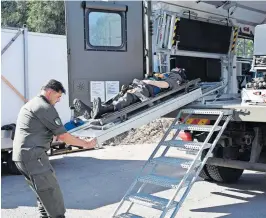  ?? BUNDESHEER/MARTIN RIEDER ?? Auch die Sanitätsve­rsorgung muss geübt werden.