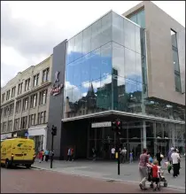  ??  ?? The Vue cinema chain will be setting up shop at St Enoch