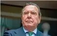  ?? DPA ?? Altkanzler Gerhard Schröder will den Verlust seiner Privilegie­n nicht akzeptiere­n.