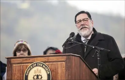  ?? Alexandra Wimley/Post-Gazette ?? Pittsburgh Mayor Bill Peduto has been reticent to directly address the UPMC/Highmark dispute.