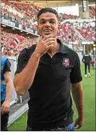  ??  ?? Ben Arfa a été présenté dimanche.