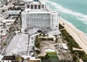  ?? PEDRO PORTAL pportal@miamiheral­d.com ?? The historic Miami Beach Deauville Beach Resort, 6701 Collins Ave.