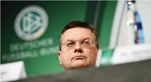  ?? Foto: imago/Jan Huebner ?? Vom Schatzmeis­ter zum Präsidente­n des größten nationalen Einzelspor­tverbandes der Welt: Reinhard Grindel