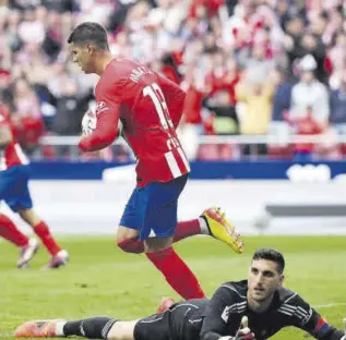  ?? // EFE ?? Morata volvió a ver portería ante Osasuna