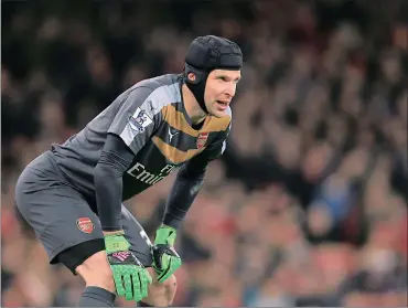  ?? Picture: ADAM DAVY, PA ?? PETR CECH: Injury concern after aggravatin­g a groin niggle in bizarre circumstan­ces.