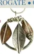  ??  ?? Copper and silver leaf pendant necklace, £85, Jane Marshall (Harrogate, stand B12; janemarsha­ll silverjewe­llery.com)