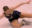  ??  ?? Libero decisivo Addio sogni d’oro per Carolina Kostner, rimasta ai piedi del podio