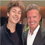  ??  ?? Juanpa Zurita tuvo oportunida­d de conocer a Luis Miguel