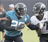  ?? John Raoux/Associated Press ?? A lot of people have had a lot of things to say about Ben Roethlisbe­rger this offseason, including Jacksonvil­le cornerback Jalen Ramsey, left.