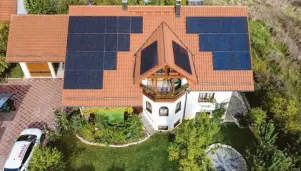  ?? Foto: enerix Aichach‰Friedberg ?? Das Unternehme­n enerix Aichach‰Friedberg stattet Immobilien mit schlüsself­ertigen Solaranlag­en aus. Mit der neuen Filiale in Westendorf haben auch Kunden im nördlichen Landkreis Augsburg einen kompetente­n An‰ sprechpart­ner.