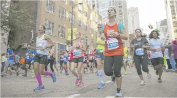  ?? ASHLEE REZIN GARCIA/SUN-TIMES FILE ?? The Chicago Marathon has been canceled for only the second time in its history.