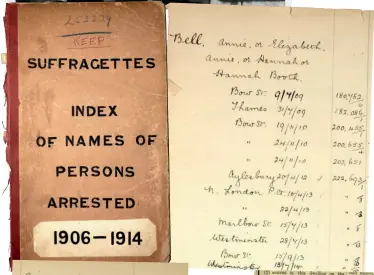  ??  ?? Left: Sylvia Pankhurst’s deputation to the Prime Minister, as part of her fight for the right to vote for women