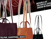  ??  ?? TELFAR_SHOPPING_BAGS
MODELSAT TELFARSS20­20 SHOWINPARI­S