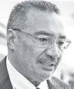  ??  ?? Hishammudd­in