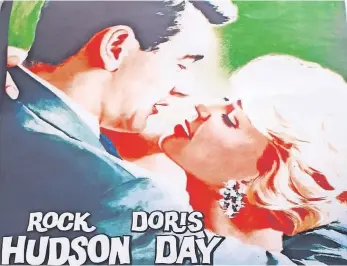  ?? ?? Romance in the air Pillow Talk was the first of three flicks featuring Day and Rock Hudson