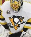  ?? PETER DIANA, THE ASSOCIATED PRESS ?? Pittsburgh Penguins goalie Marc-Andre Fleury is among the high-profile players available for the Vegas Golden Knights to select in the NHL expansion draft.