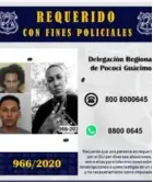  ?? Oij ?? El sospechoso, identifica­do como Maikel Steven Rojas Jiménez, continúa en fuga.