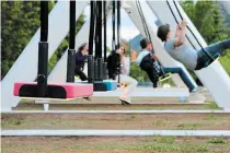  ?? DAILY TOUS LES JOURS SPECIAL TO TORSTAR ?? A photo from The Swings: An exercise in musical cooperatio­n.