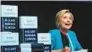  ??  ?? Clinton says won’t ‘sulk or disappear’ America needs more diversity