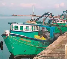  ?? SPECIAL ARRANGEMEN­T ?? Stringent action: One of the trawlers seized by the Sri Lankan Navy on Saturday night.