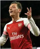  ?? FOTO: LEHTIKUVA-AFPIKIMAGE­S/GLYN KIRK ?? Mesut Özil.