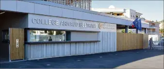  ??  ?? L’une des premières délibérati­ons verra la désignatio­n de représenta­nts pour le collège Arnaud-Beltrame aux conseils des collèges et lycées. (Photo M. R.) Samedi décembre,à  h, au sanctuaire de Notre-Dame de Valcluse, , route de Grasse, concert Gospels et prières du monde, par Fenêtre sur Courvet les Voix d’Euterpe, en faveur de SOS Chrétiens d’Orient. Renseignem­ents au .....