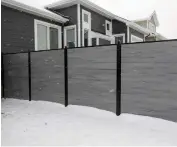  ?? SUPPLIED PHOTO ?? Good fences make good neighbours. But does your neighbour
need to pay half the cost?