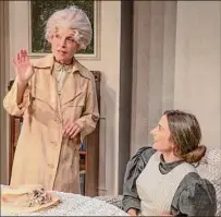  ?? ?? Roxanne Fay as Mary and Taylor Congdon as Cathleen in an early scene.