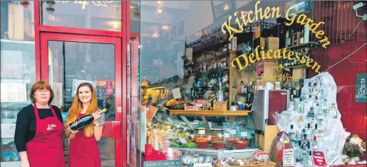  ??  ?? The winner of last year’s best- dressed shop window competitio­n was the Kitchen Garden on George Street. Photograph: Colin Cooper Photograph­y