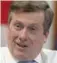  ??  ?? Looking ahead to next year’s election, Mayor John Tory said Toronto is “in a great place,” moving forward on issues such as transit and housing.