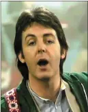  ??  ?? Paul McCartney and Wings eclipsed a Beatles’ chart record with Mull of Kintyre.