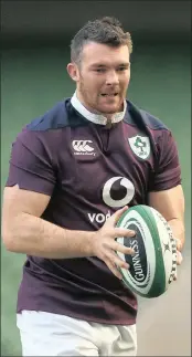  ?? PICTURE: BACKPAGEPI­X ?? SKIPPER: Irish loose forward Peter O’Mahony will lead the British Lions against the Maori All Blacks on Saturday.
