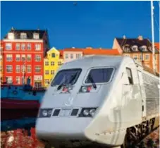  ??  ?? TUFFA NER TILL STRØGET. SJ börjar med snabbtåg mellan Stockholm-Köpenhamn. Bilden är ett kollage.