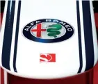  ??  ?? Competirán como Alfa Romeo Sauber F1 Team