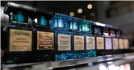  ??  ?? Tom Ford Private Blend Collection of artisanal scents