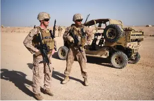  ??  ?? WAKIL KOHSAR | AFP Forças norte-americanas esclarecem que a operação era exclusiva de Cabul