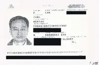  ??  ?? The passport of Wentao Yang was included in documents sent to the Mossack Fonseca office in the British Virgin Islands in 2010.