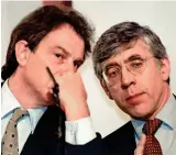  ?? ?? Meeting: Tony Blair and Jack Straw