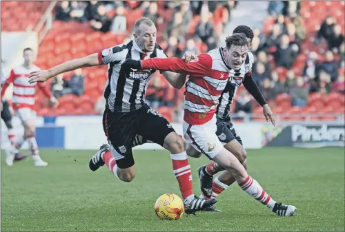  ?? PICTURE: MARIE CALEY. ?? OVERDUE RETURN: Liam Mandeville is expected to return to action for Doncaster Rovers this weekend having made just one appearance since the turn of the year.